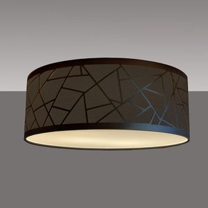 Luminária De Teto Plafon De Sobrepor Tom Luz Iluminação Preto/bronze