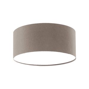 Luminária De Teto Plafon Redondo De Sobrepor Tom Luz Iluminação Cinza