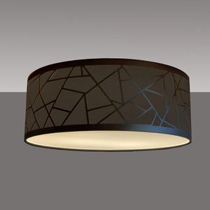 Luminária De Teto Plafon De Sobrepor Tom Luz Iluminação Preto/bronze