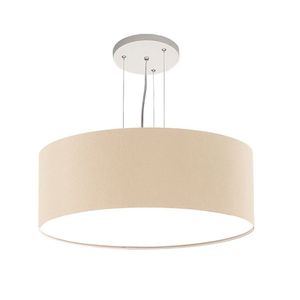 Luminária De Teto Pendente Redondo Tom Luz Iluminação Cru