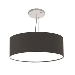 Luminária De Teto Pendente Redondo Tom Luz Iluminação Preto