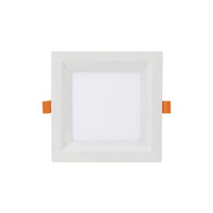 Painel Led Lux Recuado Quadrado Potência 12W Taschibra Branco