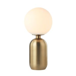 Base Para Abajur Cuíca 20Cm 43Cm 1Xe27 40W Lumiere Dourado/Branco