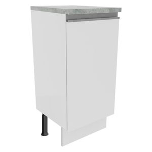 Balcão Glamy 35cm 1 Porta Branco Madesa