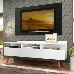 Rack Madesa Londres e Painel para Tv Até 55 Polegadas