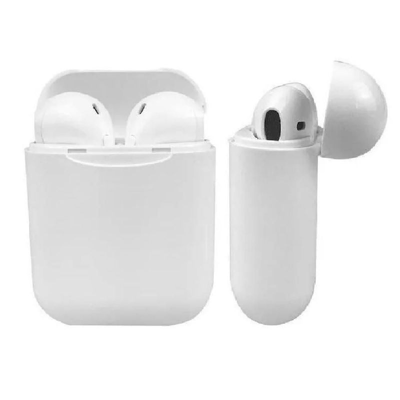 Fone Bluetooth TWS PRO 6 Branco sem Fio 5.0