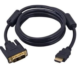 Cabo Dvi I X Hdmi com Filtro com 1.8 Mts Preto