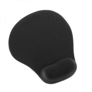 Mouse Pad com Apoio de Gel Medio Preto