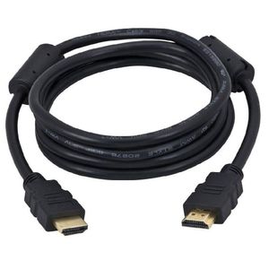 Cabo Hdmi V.2.0 4k 3d Ultra Hd 6mm Preto 1.8 Mts