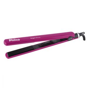 Prancha Argan Shine Rosa Philco Bivolt