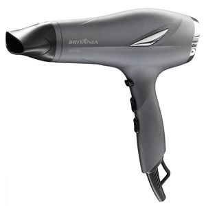 Secador de Cabelo Preto/Cinza 2000W Britânia 220V SP2100