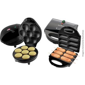 Cupcake Maker 3 + Crepeira Six Conjunto Festa Britânia 220v