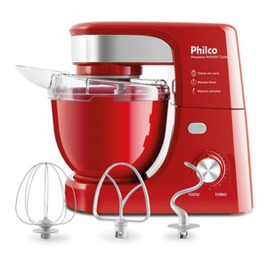 Batedeira Turbo Philco Vermelha PHP500