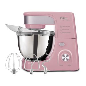 Batedeira Planetária PHP500 Turbo Inox Rose Philco 127V