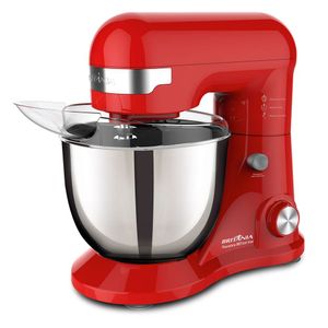 Batedeira Planetária BBT500V Inox Vermelha Britânia 127v