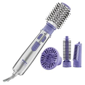 Escova Rotativa Ceramic Spin Ion Brush Silver PEC06S 1100w 220v