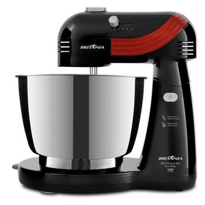 Batedeira Britânia Bbt350p Inox Red Duo Mixer 4 Litros 220v