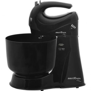 Batedeira Britânia Pérola Maxx Preta 200w 220V