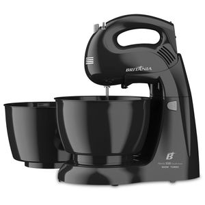Batedeira Britânia Perola 550 Turbo Bowl Preta 500W 127V