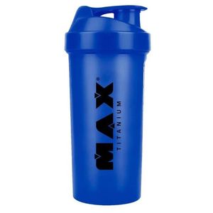 Coqueteleira Academia Garrafa 700ml Max Titanium Azul
