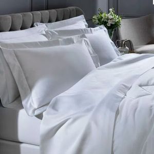 Kit De Cama Buettner Casal 1000 Fios Dobra Feita 4pçs Branco