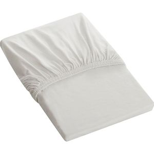 Lençol Malha Tecebem Queen C/Elástico Liso Branco