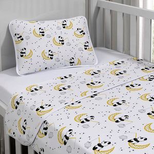 Jogo De Cama Malha Tecebem Baby Iris 3 Pçs Branco