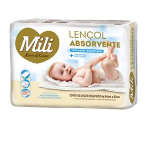 Trocador Descartável Mili 1 Pacote Com 5 Unidades