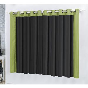 Cortina Heroes Monster Infantil P/ Varão Simples Verde/preto 2 Metros - Bordados Ricardo