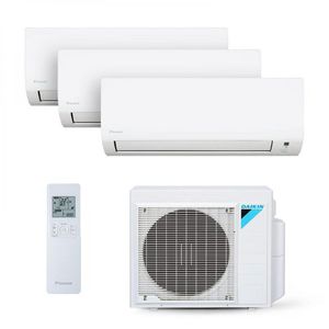 Ar Condicionado Multi Tri Split Inverter 2x9000+1x18000 Btus Quente/Frio Daikin 220v Monofasico