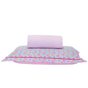 Jogo Cama Ursinha Rosa Solteiro 02 Peças 140 Fios