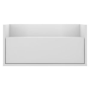 Mesa de Cabeceira 60 Cm Suspensa Multimóveis Branca