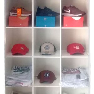 Expositor Cabiceiro Colméia Armário Arara Balcão Loja Roupas
