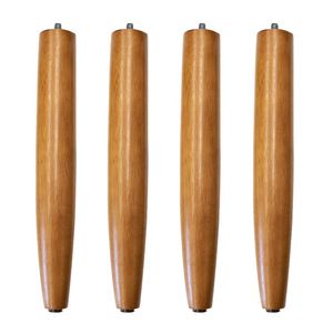Kit 04 Pés Palito Castanho 25 Cm - D'Rossi
