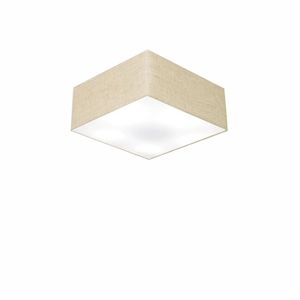 Plafon Quadrado Md-3000 12/25x25cm Rústico Bege Bivolt