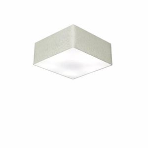Plafon Quadrado Md-3000 12/25x25cm Rústico Cinza Bivolt