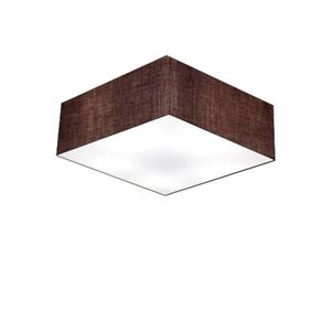 Plafon Quadrado Md-3050 12/40x40cm Café Bivolt