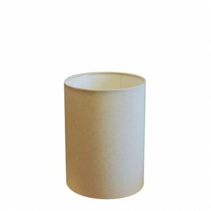 Cúpula Abajur e Luminária Tecido 13x30cm Algodão Crú