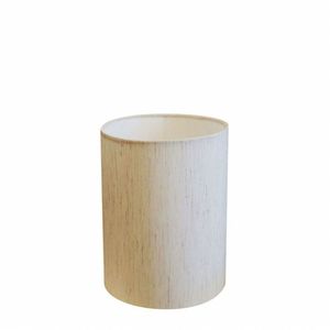 Cúpula Abajur e Luminária Tecido 13x30cm Linho Bege