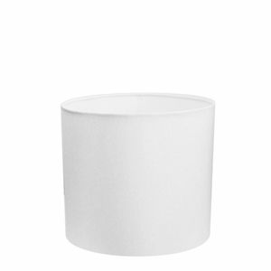 Cúpula Abajur e Luminária em Tecido Vivare 30x30cm Branco