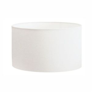 Cúpula Abajur Cilíndrica Cp-7028 Ø60x30cm Branco