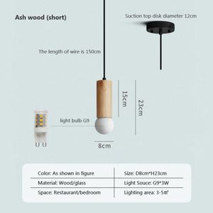 Pendente Nordic Matchstick Luz E Branco Quente
