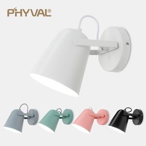 Arandela Phyval-Lâmpada Led E27 Macaron Plugue E
