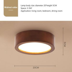 Plafon Luminária Phyval Nordic Lightsentrance Redonda Led Bedroomlamp D Branco Quente