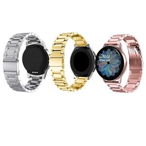 Kit 3 Pulseiras Smartwatch Relogio Inox