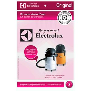 Kit C/ 3 Sacos Descartáveis P/ Aspiradores de Pó