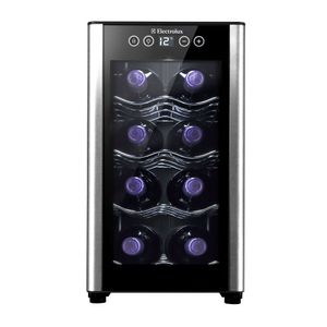Adega Electrolux 8 Garrafas 1 Porta Preta acb08 Biv