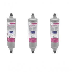 Kit Filtro De Água Externo Para Refrigerador Side By Side Electrolux (3 Unidades)