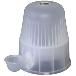 Bebedouro Vida Mansa Transparente Polipropileno Cães Gato 2l
