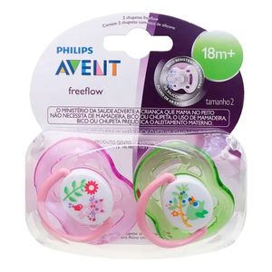 Chupeta Ultra Air 18M+ Com 2 Unidades - Scf186/25 - Avent